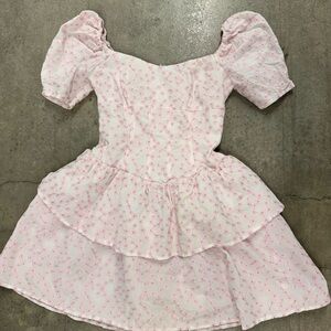 Gianni Bini Light Pink Floral Dress